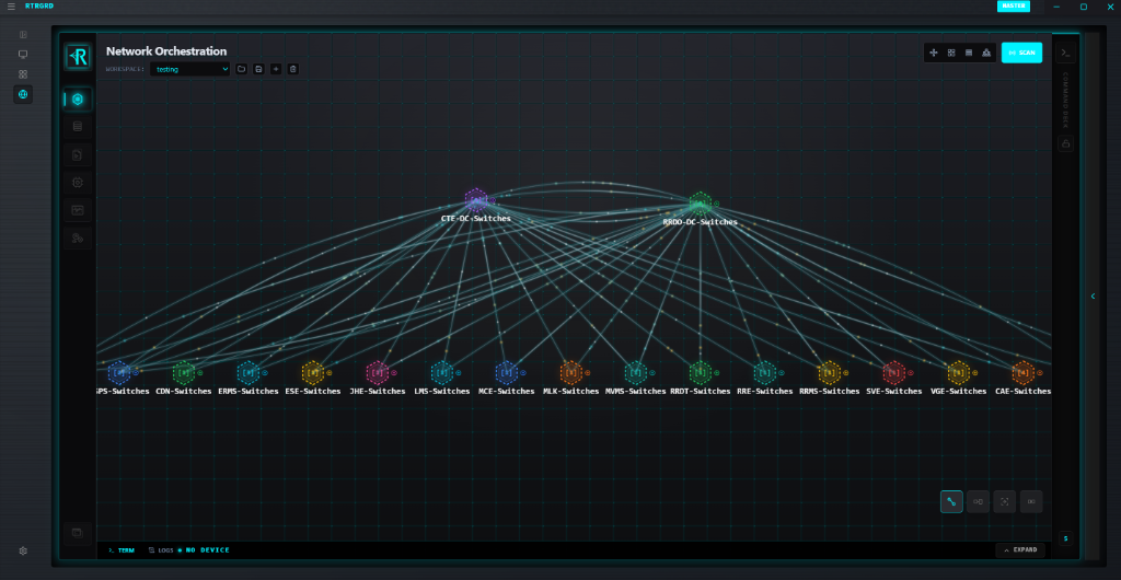 Large Network Topology
